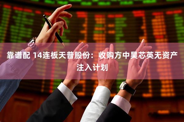 靠谱配 14连板天普股份：收购方中昊芯英无资产注入计划