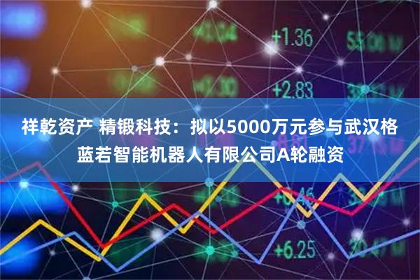 祥乾资产 精锻科技：拟以5000万元参与武汉格蓝若智能机器人有限公司A轮融资