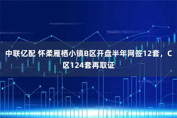 中联亿配 怀柔雁栖小镇B区开盘半年网签12套，C区124套再取证