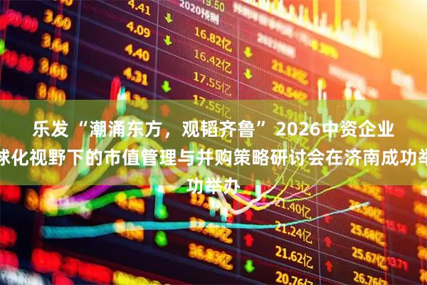 乐发 “潮涌东方，观韬齐鲁” 2026中资企业全球化视野下的市值管理与并购策略研讨会在济南成功举办
