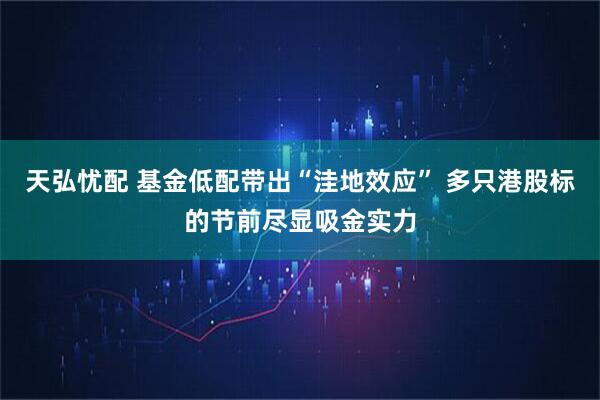天弘忧配 基金低配带出“洼地效应” 多只港股标的节前尽显吸金实力
